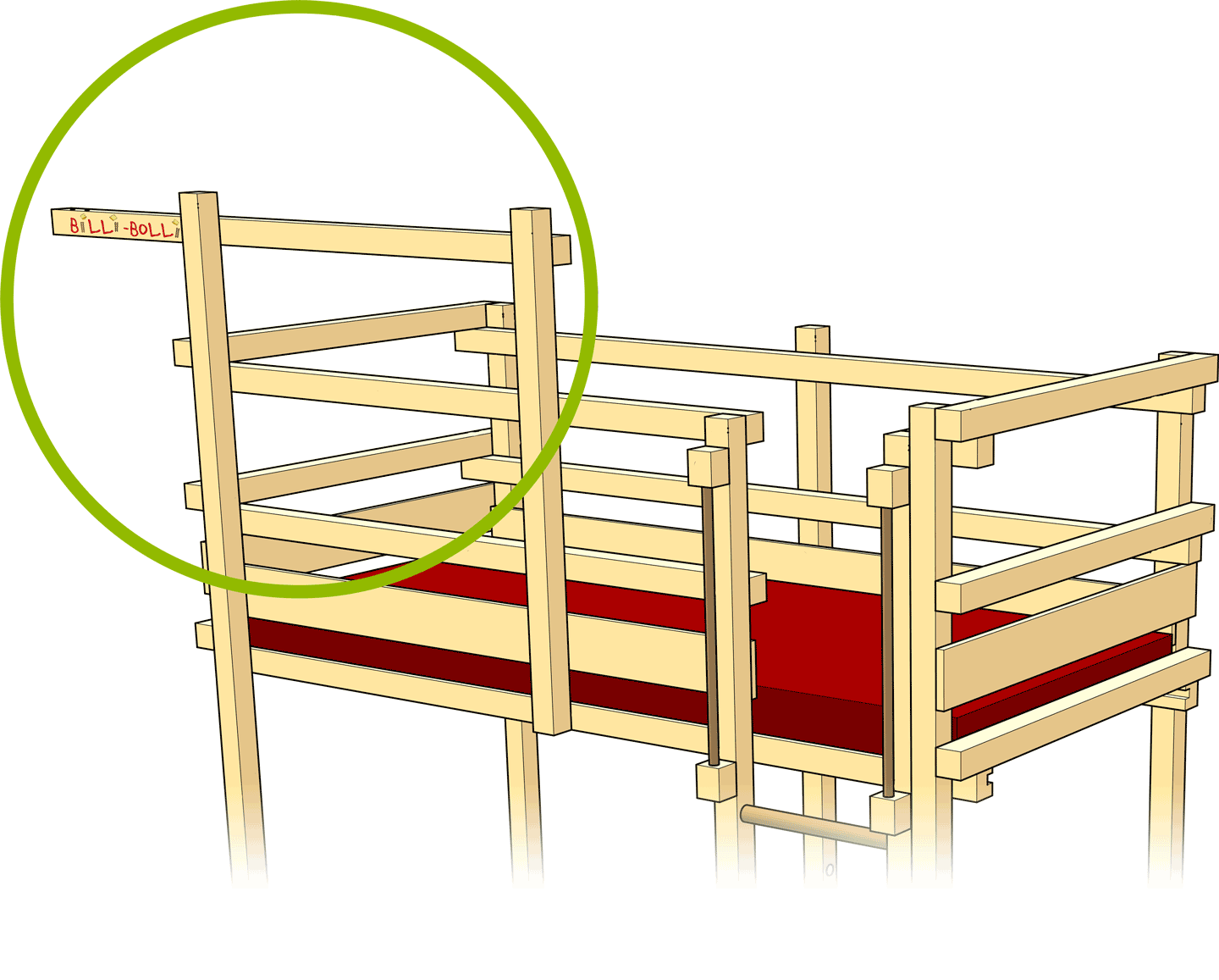Kranbalken in L�ngsrichtung