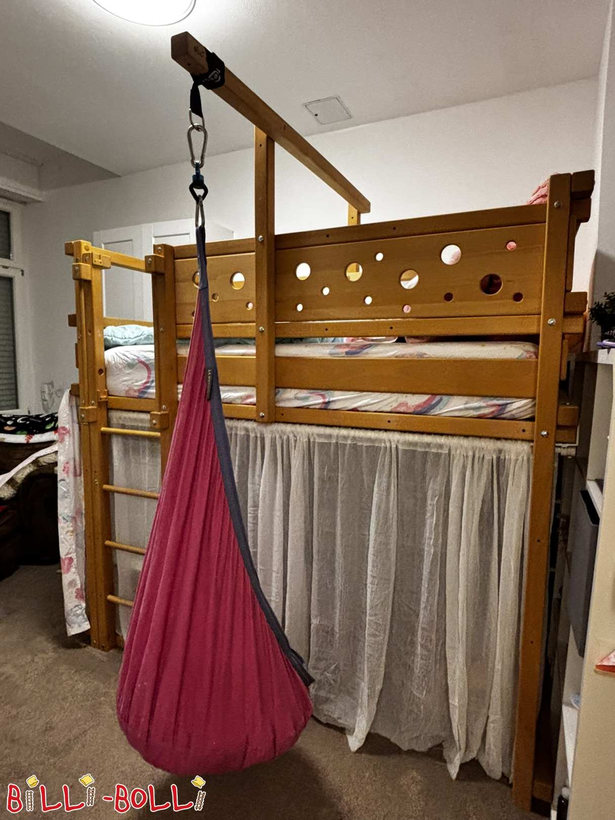 Inserat 7067: Hochbett (verstellbar je nach Alter) - Mouse Boards - Buche geölt - Mainz Hochbett (verstellbar je nach Alter) - Mouse Boards - Buche geölt - Mainz (Kategorie: Hochbett mitwachsend gebraucht)