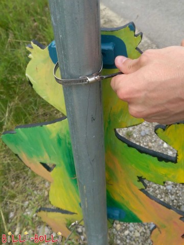 Schritt 12: Aufstellen (Figuren zur Verkehrsberuhigung)