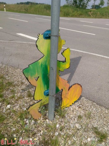 Schritt 12: Aufstellen (Figuren zur Verkehrsberuhigung)