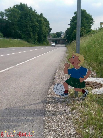 Schritt 12: Aufstellen (Figuren zur Verkehrsberuhigung)