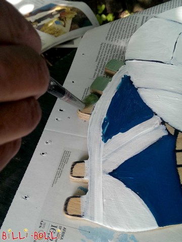 Schritt 9: Flächen ausmalen (Figuren zur Verkehrsberuhigung)