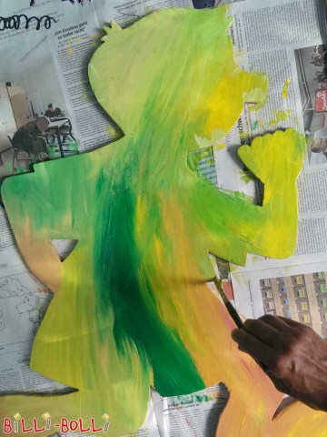 Schritt 9: Flächen ausmalen (Figuren zur Verkehrsberuhigung)