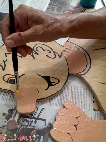 Schritt 9: Flächen ausmalen (Figuren zur Verkehrsberuhigung)