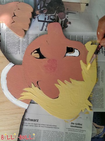 Schritt 9: Flächen ausmalen (Figuren zur Verkehrsberuhigung)