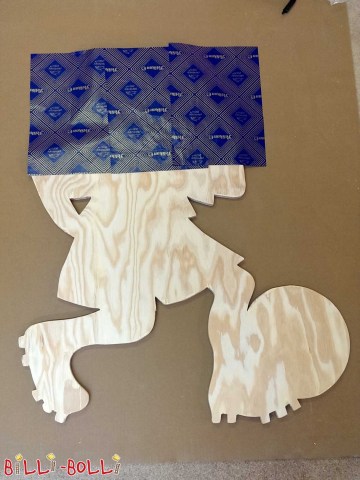 Schritt 7: Ggf. Konturen auf Rückseite (Figuren zur Verkehrsberuhigung)