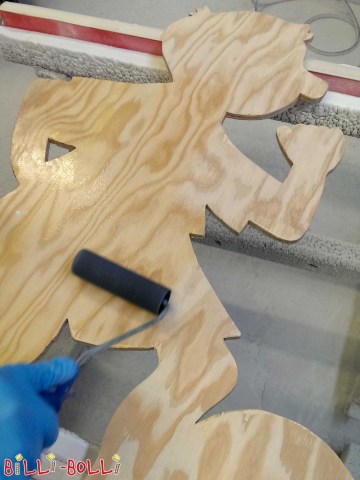 Schritt 8: Grundieren (Figuren zur Verkehrsberuhigung)