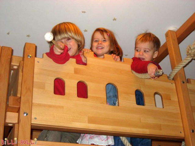 Unsere bereits sagenumwobenen Ritterburg-Themenbretter. Alle Hochbetten, das … (Ritterburg-Themenbretter)