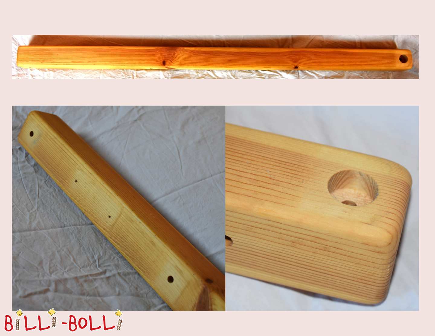 1 x Mittelbalken kurz S8, Länge 109 cm, für mitwachsendes Hochbett (Kategorie: Zubehör/Erweiterungsteile gebraucht)