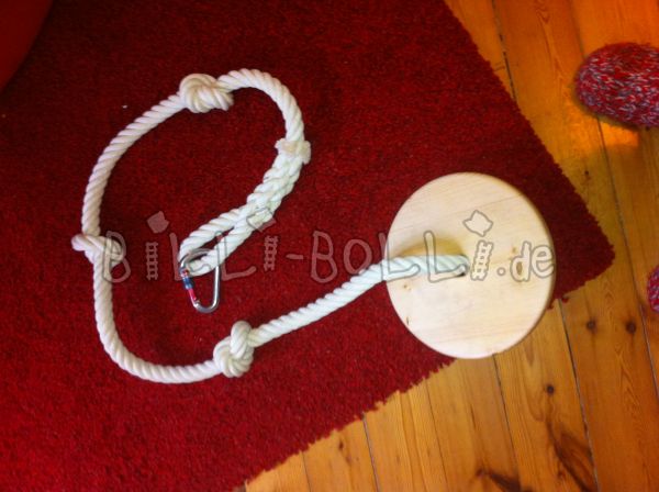 Kletterseil und Schaukelteller (Kategorie: Hochbett gebraucht)
