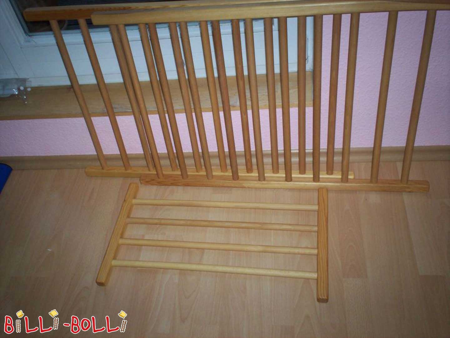 Babygitter für Gitterbett (Babybett gebraucht) Babygitter für Gitterbett (Babybett gebraucht)
