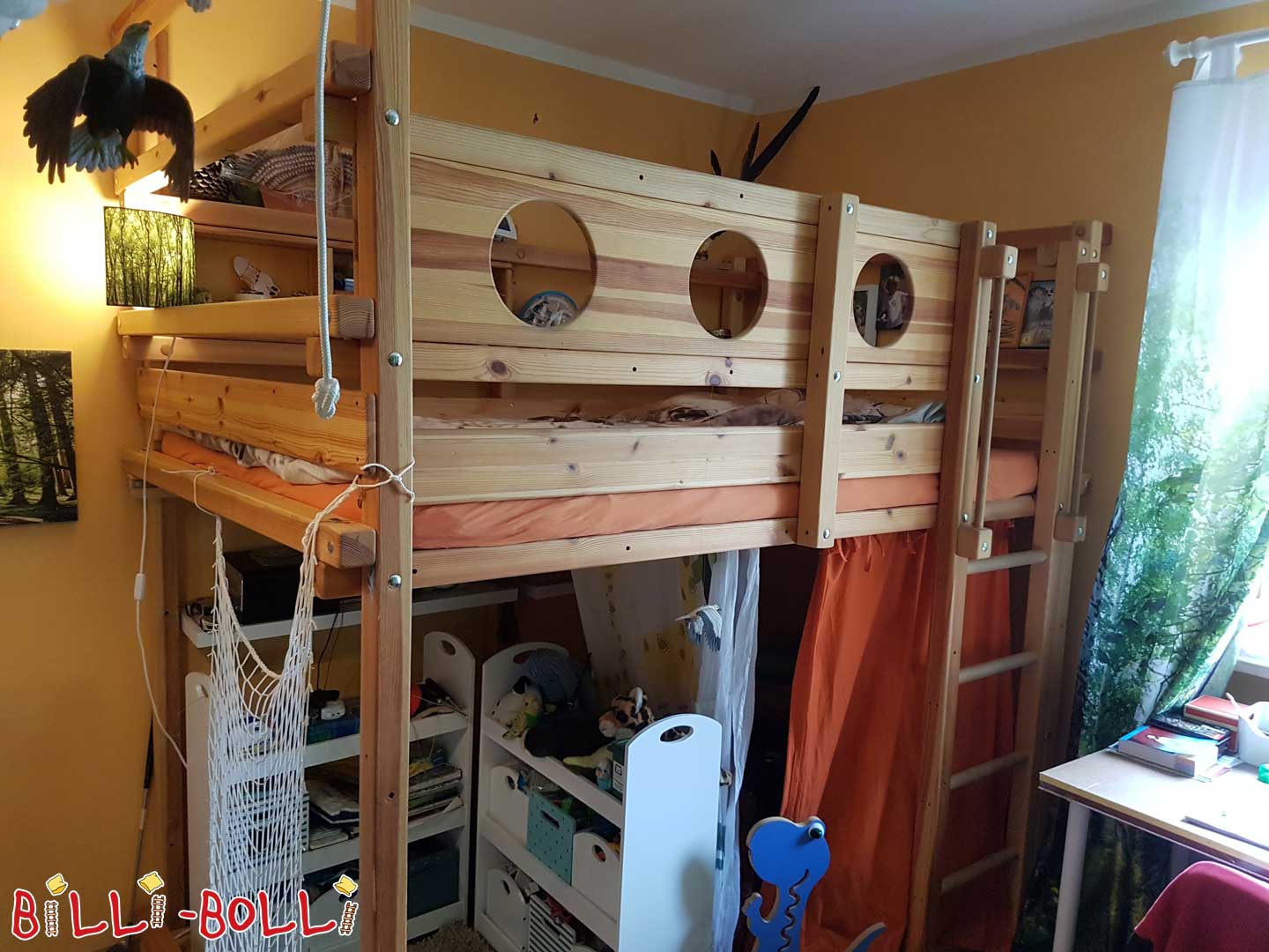 Beide oben Bett Typ 1 B 120 x 200 cm (Hochbett gebraucht)