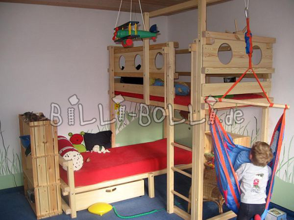 Bett über Eck/Etagenbett (Etagenbett gebraucht) Bett über Eck/Etagenbett (Etagenbett gebraucht)