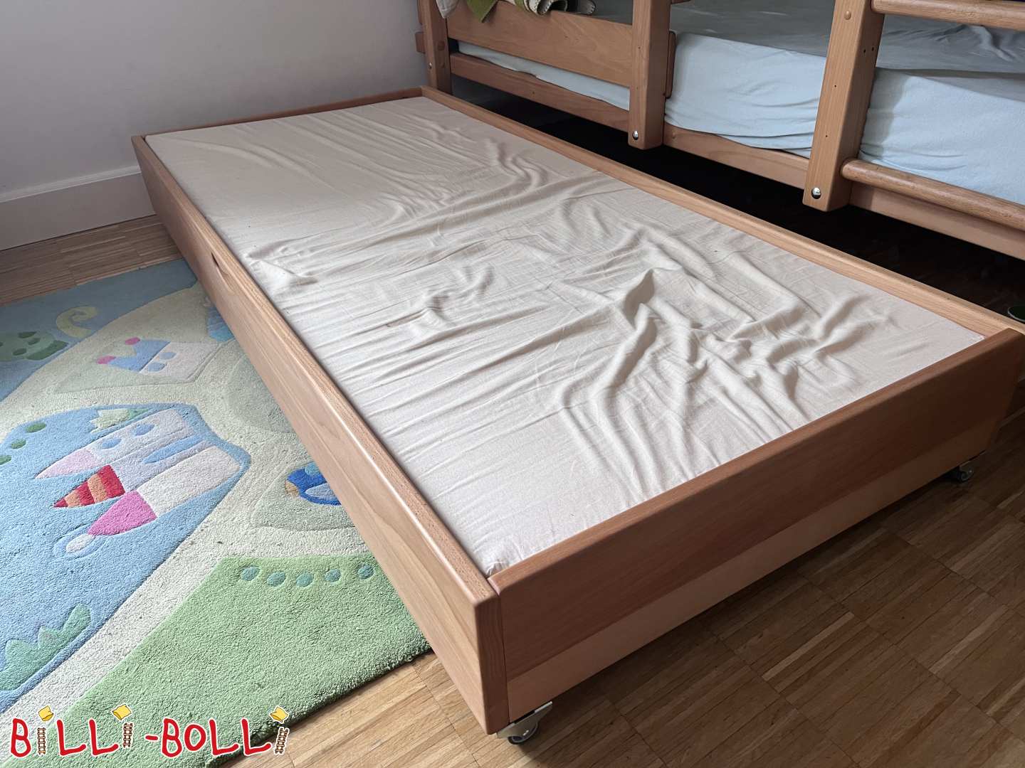 Bettkastenbett in 80 x 180 cm für Matratzenlänge darüber 200 cm (Kategorie: Zubehör/Erweiterungsteile gebraucht)