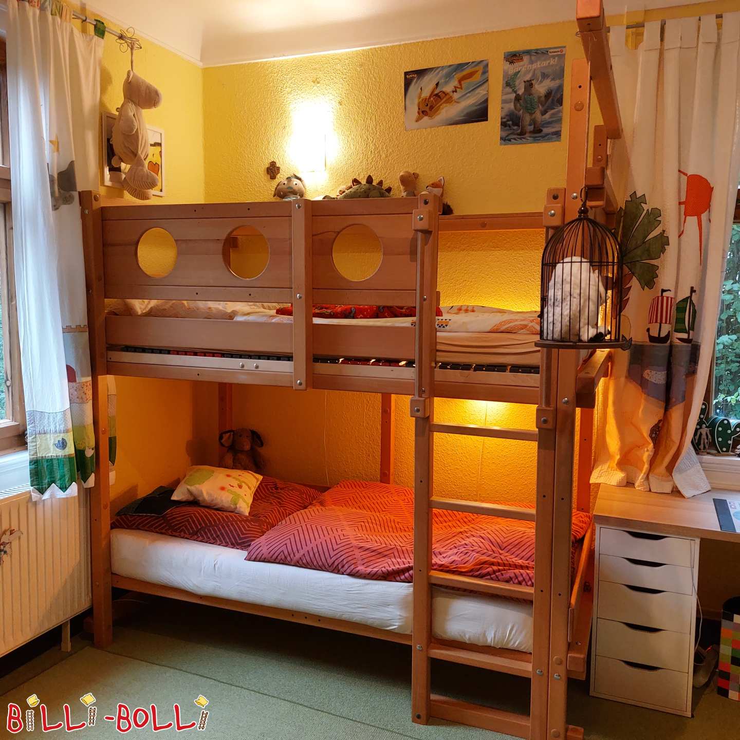 Billi-Bolli Etagenbett, Buche, Gotha / Thüringen (Kategorie: Etagenbett gebraucht)