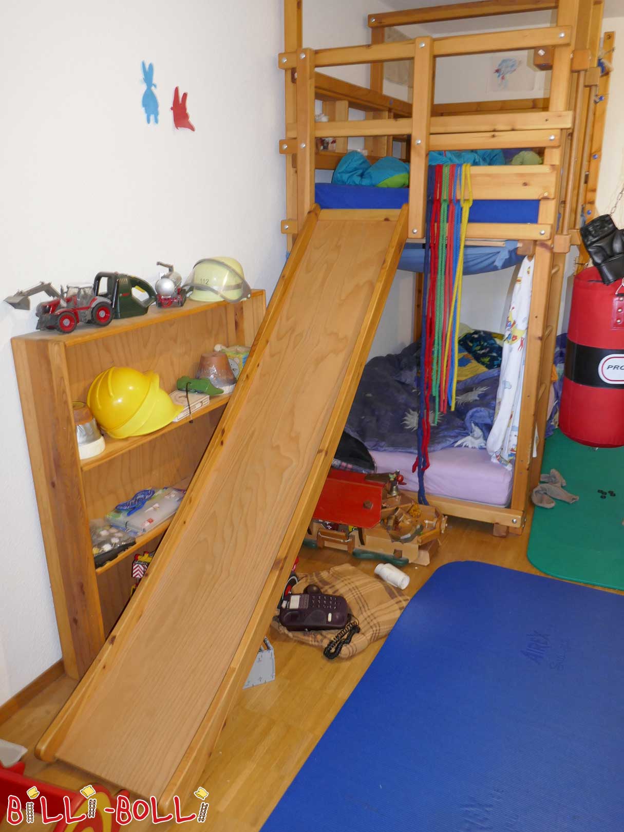 Billi-Bolli Rutsche Kiefer in KONSTANZ (Hochbett gebraucht)