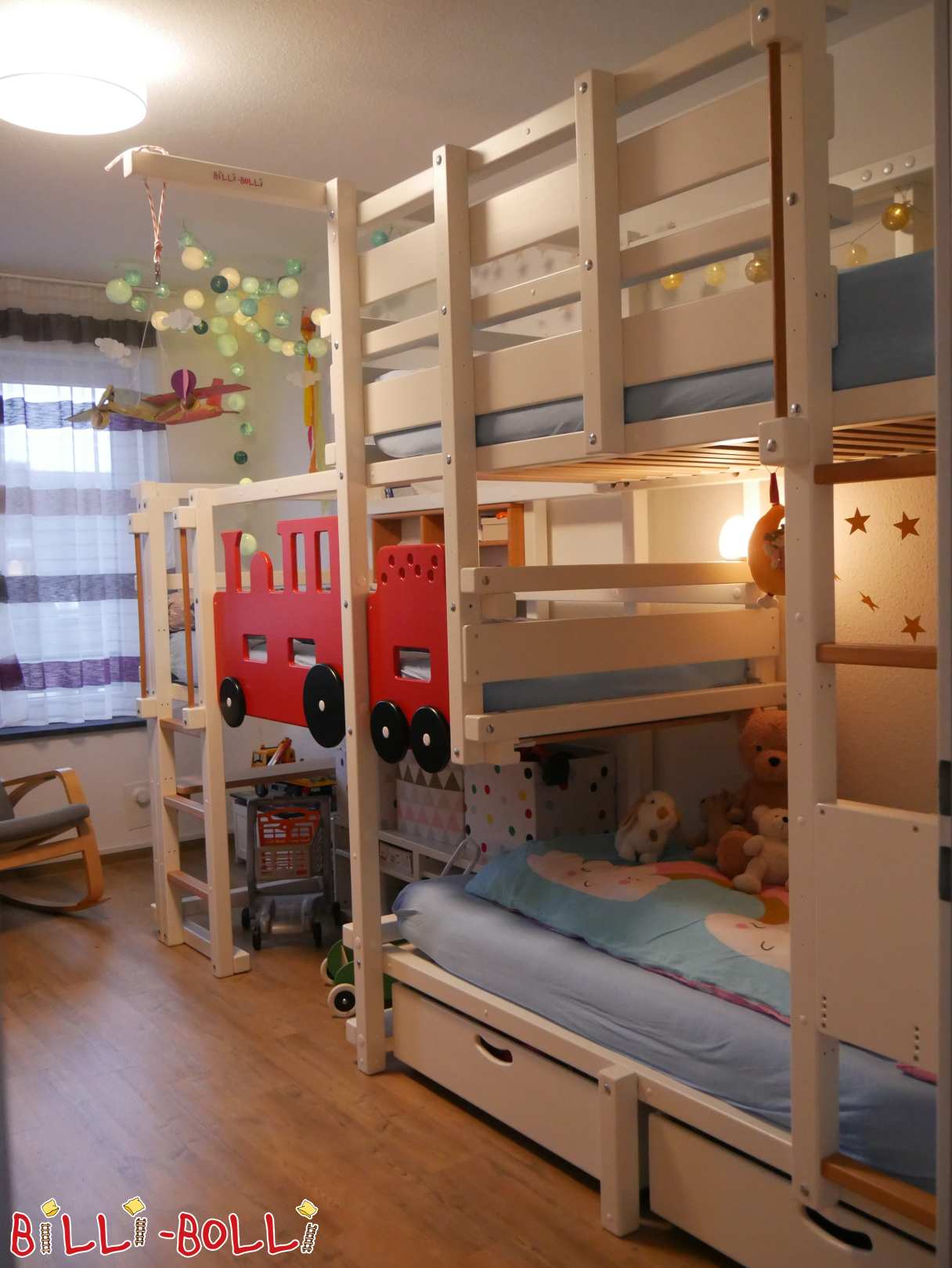 Dreier-Etagenbett Typ 2C am Bodensee (Kategorie: Dreier-Etagenbetten gebraucht)