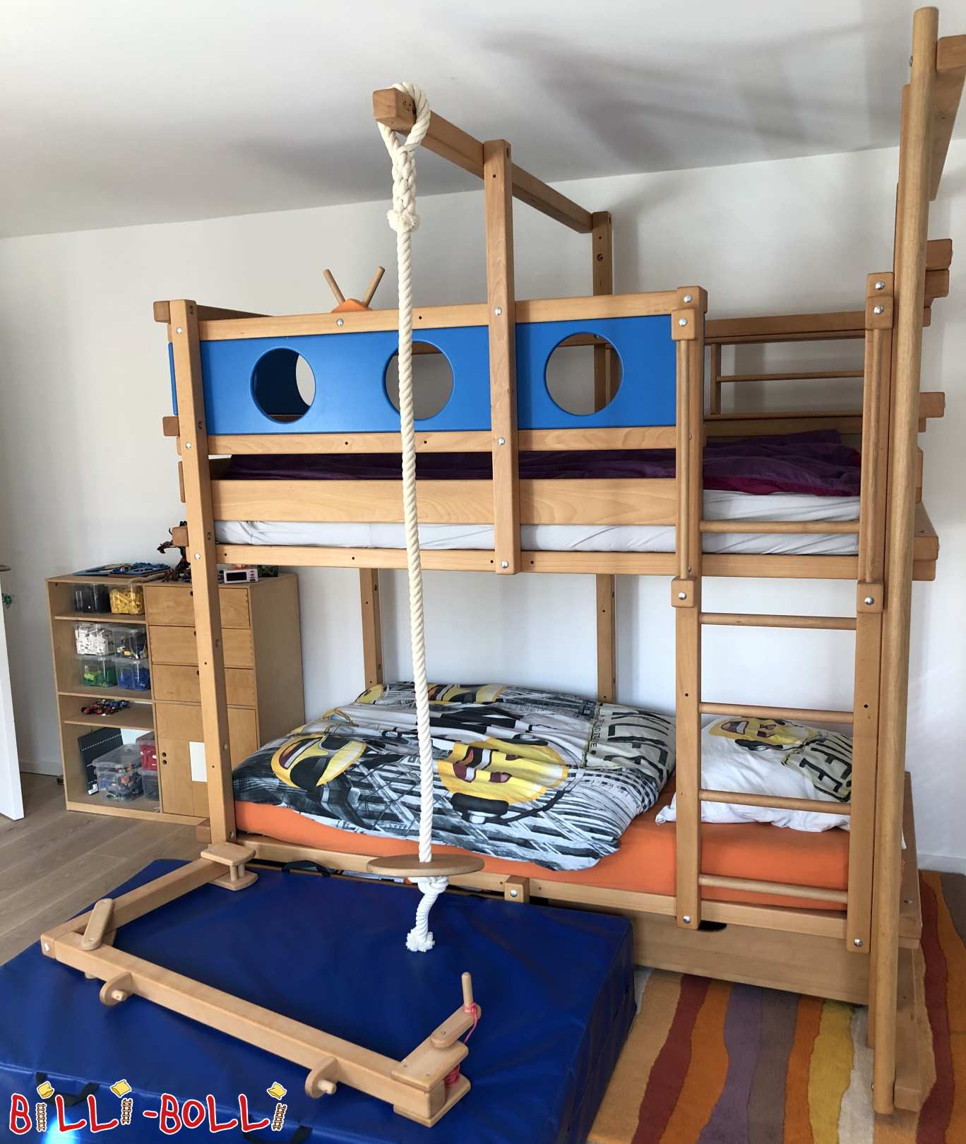 Etagenbett 100 x 200, Buche geölt-gewachst in Karlsruhe (Etagenbett gebraucht) Etagenbett 100 x 200, Buche geölt-gewachst in Karlsruhe (Etagenbett gebraucht)