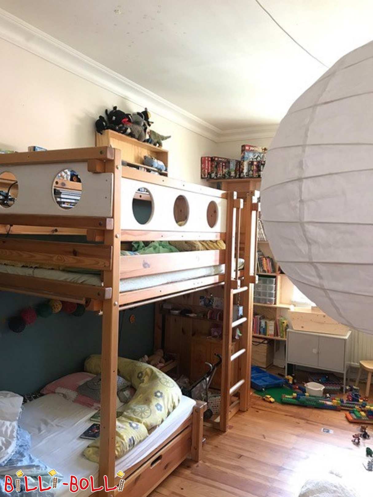Etagenbett 3/4 oder 1/2 Variante, guter Zustand mit viel Zubehör (Kategorie: Zubehör/Erweiterungsteile gebraucht)