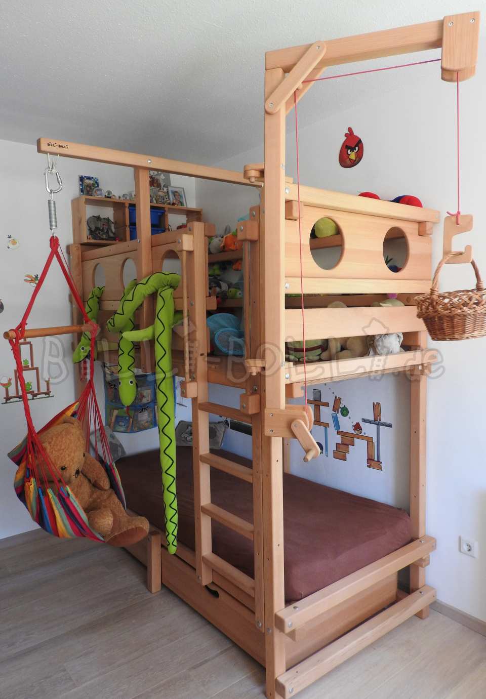 Etagenbett, 90 X 200 cm, Buche geölt-gewachst (Etagenbett gebraucht) Etagenbett, 90 X 200 cm, Buche geölt-gewachst (Etagenbett gebraucht)