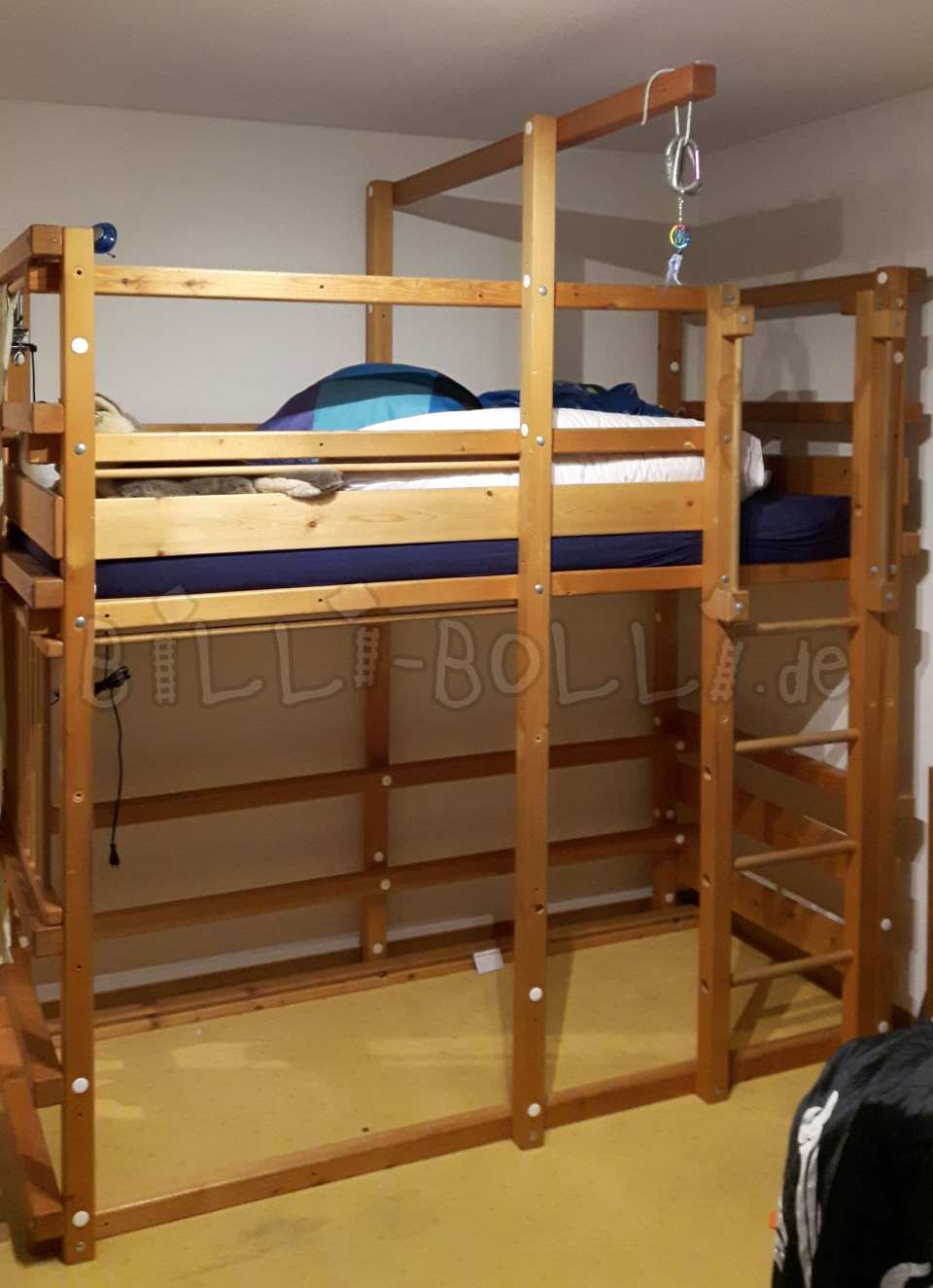 Etagenbett, 90 x 200 cm, Fichte geölt-gewachst (Etagenbett gebraucht) Etagenbett, 90 x 200 cm, Fichte geölt-gewachst (Etagenbett gebraucht)