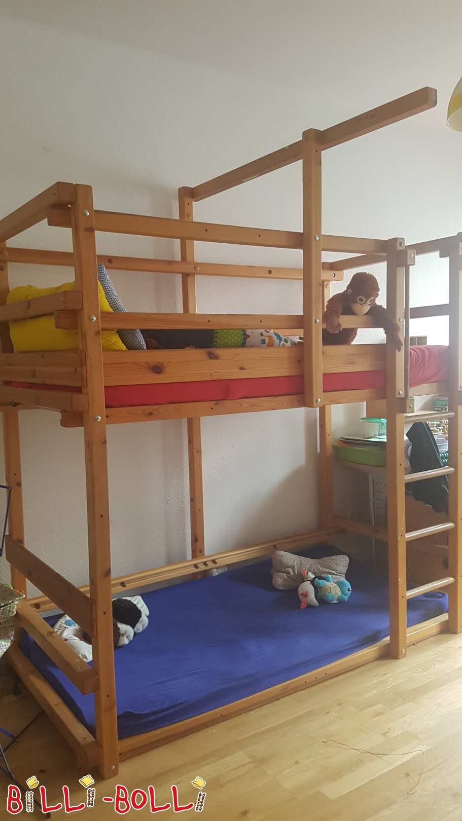 Etagenbett 90x200 Kiefer geölt in der Pfalz (nähe Karlsruhe/Mannheim) (Kategorie: Etagenbett gebraucht)