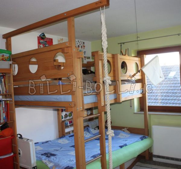 Etagenbett aus Buche (Hochbett gebraucht) Etagenbett aus Buche (Hochbett gebraucht)