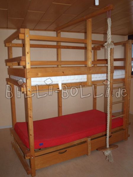Etagenbett aus Fichte (Hochbett gebraucht) Etagenbett aus Fichte (Hochbett gebraucht)