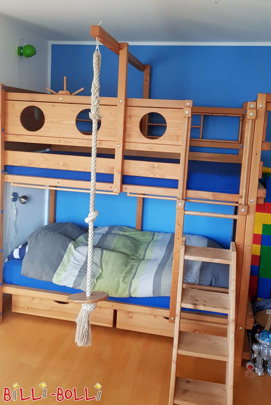 Etagenbett aus geölter Fichte in München (Kategorie: Hochbett gebraucht)
