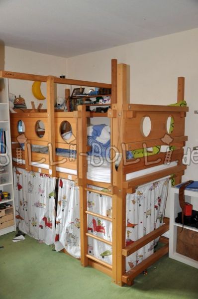 Etagenbett Buche, 100 x 200 cm (Etagenbett gebraucht) Etagenbett Buche, 100 x 200 cm (Etagenbett gebraucht)