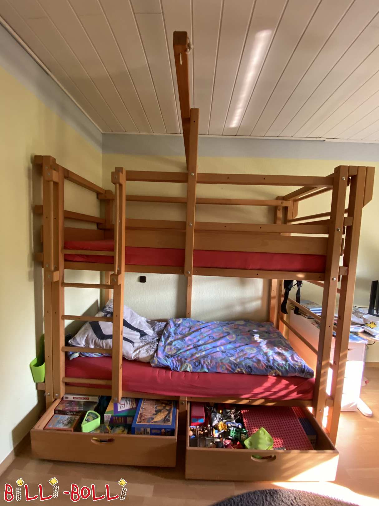 Etagenbett aus Buche (Kategorie: Etagenbett gebraucht)
