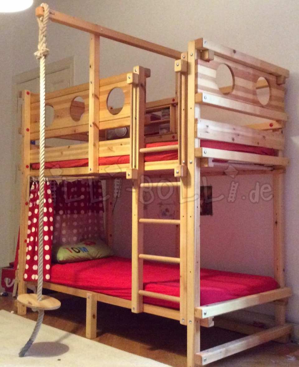 Etagenbett, Kiefer geölt-gewachst (Etagenbett gebraucht)