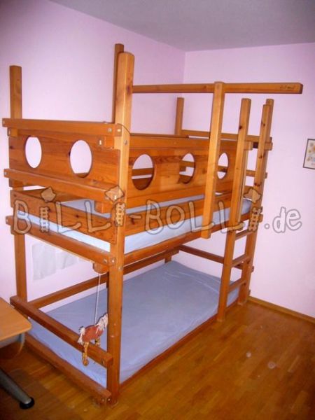 Etagenbett mit Kojenbrettern (Hochbett gebraucht) Etagenbett mit Kojenbrettern (Hochbett gebraucht)