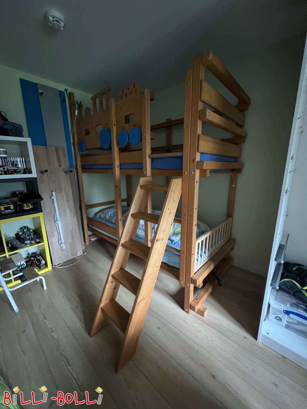 Etagenbett mit Zubehör für Selbstabholer ohne Anleitung (Kategorie: Etagenbett-seitlich-versetzt gebraucht)