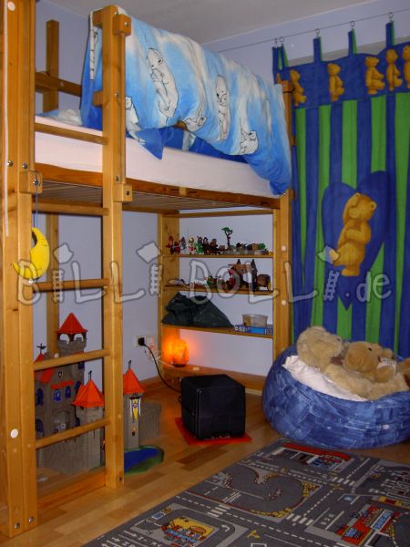 Etagenbett-über-Eck von Billi-Bolli (Hochbett gebraucht) Etagenbett-über-Eck von Billi-Bolli (Hochbett gebraucht)