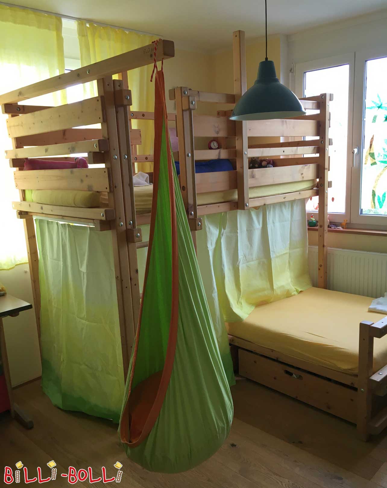 Etagenbett-über-Eck (Hochbett gebraucht) Etagenbett-über-Eck (Hochbett gebraucht)