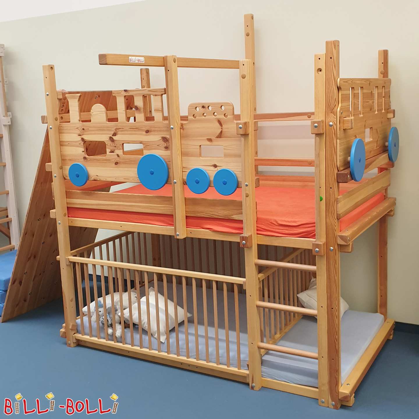 Etagenbett, Variante für kl. Kinder, 100x200, direkt von Billi-Bolli (Kategorie: Etagenbett gebraucht)