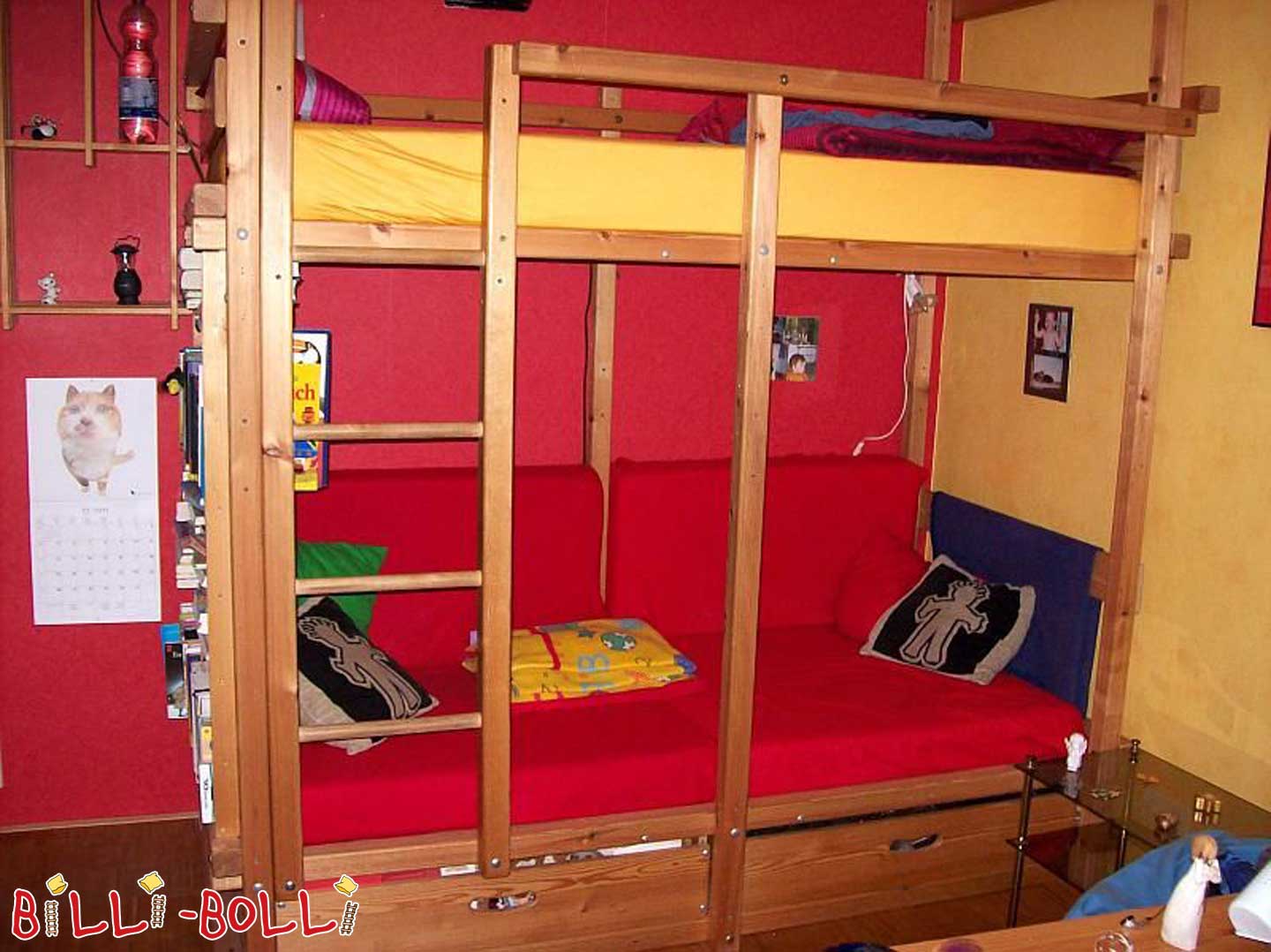 Gullibo-Piratenbett: Etagenbett mit Rutsche (Etagenbett gebraucht) Gullibo-Piratenbett: Etagenbett mit Rutsche (Etagenbett gebraucht)
