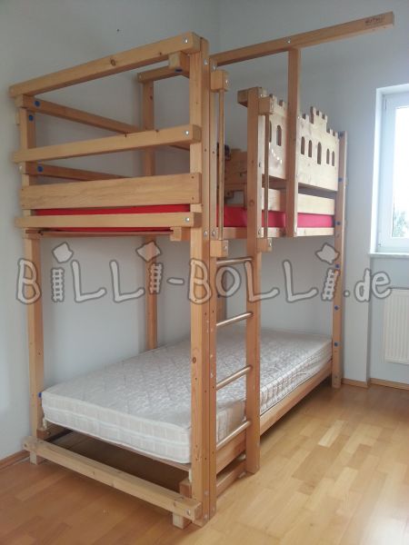 Hochbett 100 x 200 cm (Hochbett gebraucht) Hochbett 100 x 200 cm (Hochbett gebraucht)