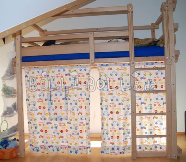 Hochbett 90 x 200 cm, Buche (Hochbett gebraucht) Hochbett 90 x 200 cm, Buche (Hochbett gebraucht)