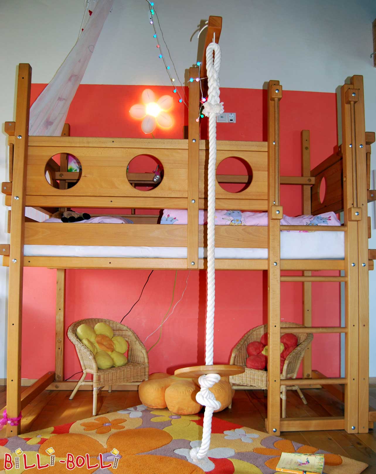 Hochbett aus Buche (Hochbett gebraucht) Hochbett aus Buche (Hochbett gebraucht)