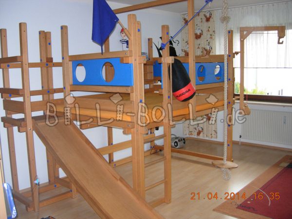 Hochbett Buche 140 x 200 cm (Hochbett gebraucht) Hochbett Buche 140 x 200 cm (Hochbett gebraucht)