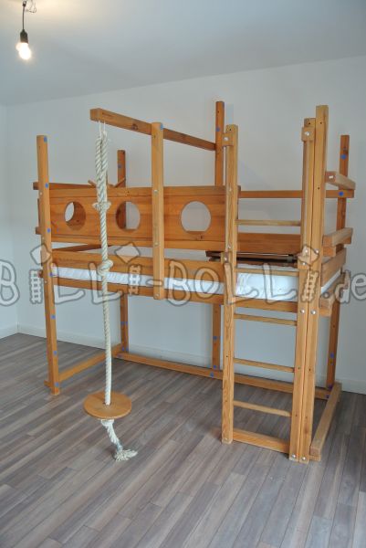 Hochbett mit Zubehör von Billi-Bolli (Hochbett gebraucht) Hochbett mit Zubehör von Billi-Bolli (Hochbett gebraucht)