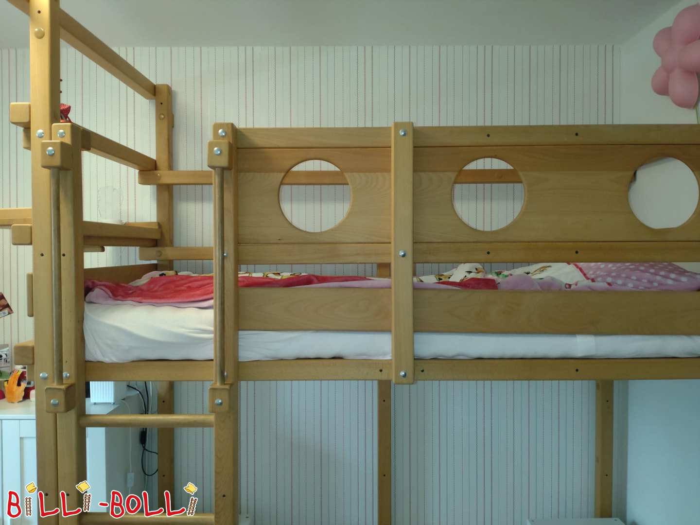 Hochbett mitwachsend 90x200 (Kategorie: Hochbett mitwachsend gebraucht)