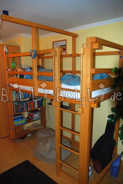 Hochbett von Billi-Bolli, Buche (Kategorie: Hochbett gebraucht)