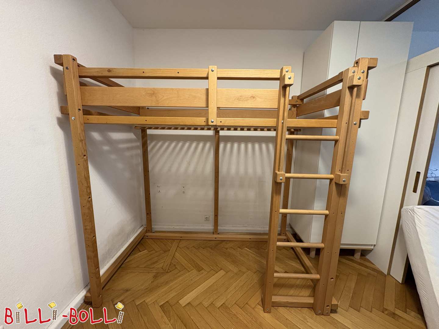 Jugend Hochbett 100 x 200 cm (Kategorie: Jugend-Hochbett gebraucht)