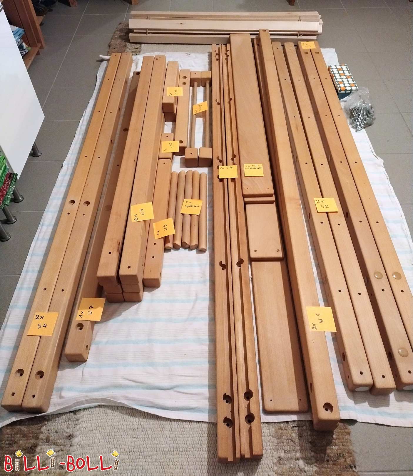 Jugendbett 120 x 200 cm in Buche, geölt zu verkaufen (Kategorie: Jugend-Hochbett gebraucht) Jugendbett 120 x 200 cm in Buche, geölt zu verkaufen (Kategorie: Jugend-Hochbett gebraucht)