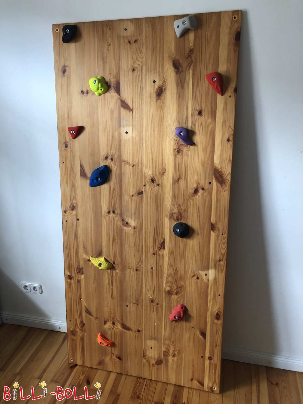 Kletterwand für Billi-Bolli Kinderbetten (Kategorie: Zubehör/Erweiterungsteile gebraucht)