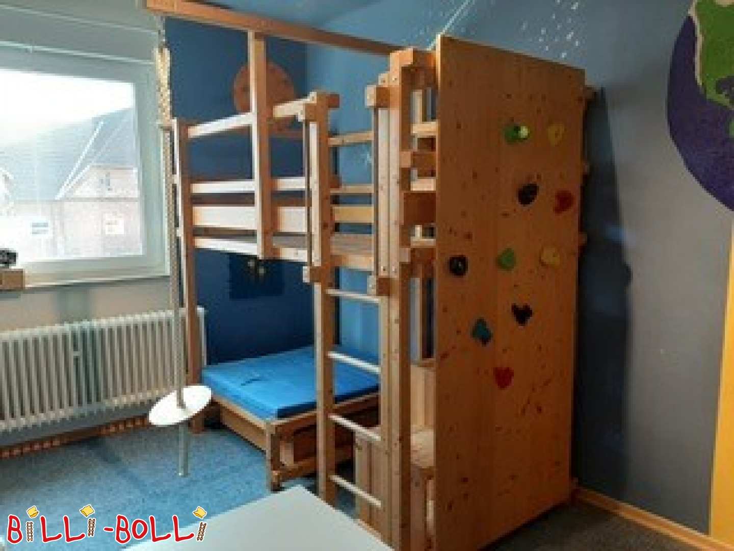 Kuscheleckenbett aus Fichte (gewachst-geölt) in der Nähe von Hannover (Hochbett gebraucht) Kuscheleckenbett aus Fichte (gewachst-geölt) in der Nähe von Hannover (Hochbett gebraucht)