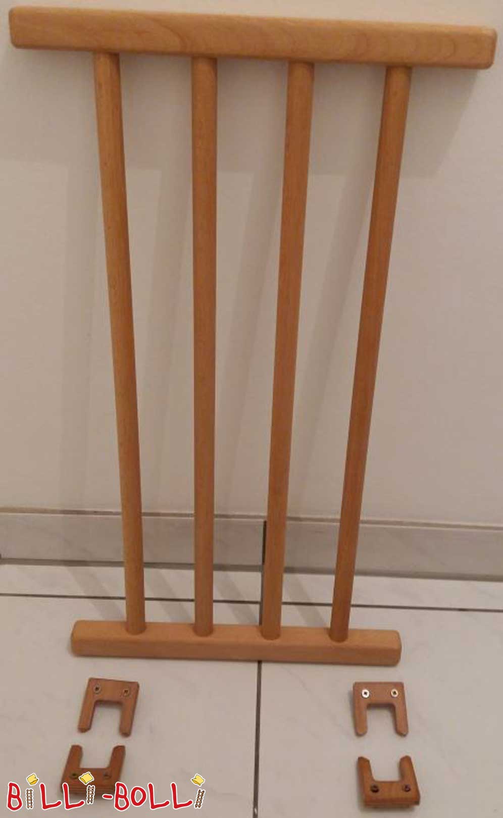 Leitergitter und Steuerräder (Babybett gebraucht)